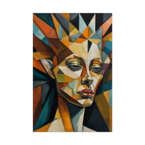Alien Queen Cubism Rolled Posters IS_3405