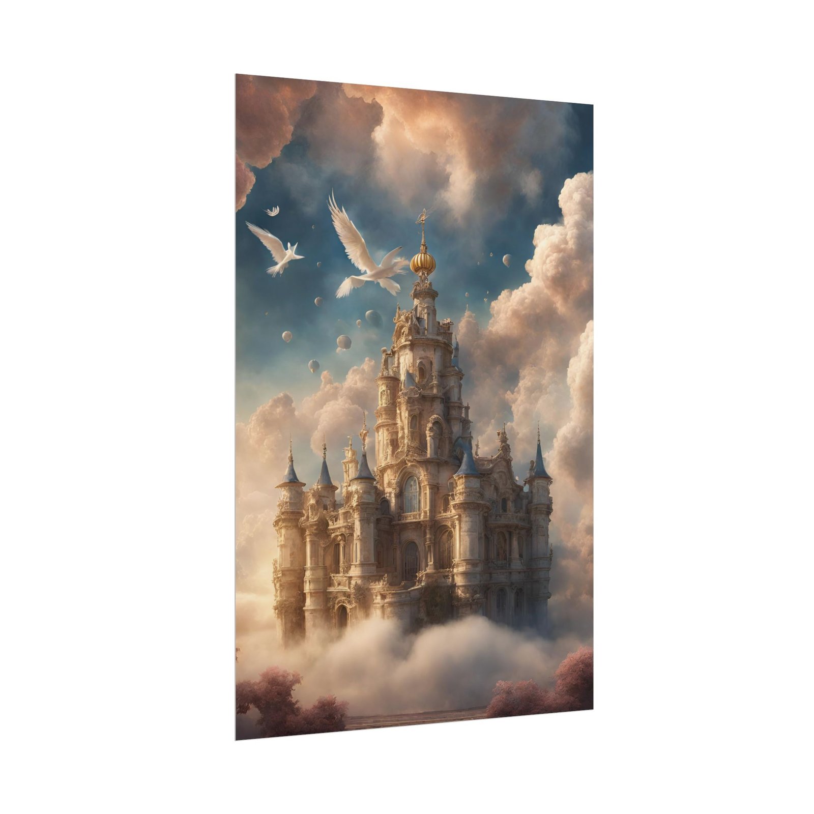 IS_0157 Fantasy Castle Rolled Poster - Image 3