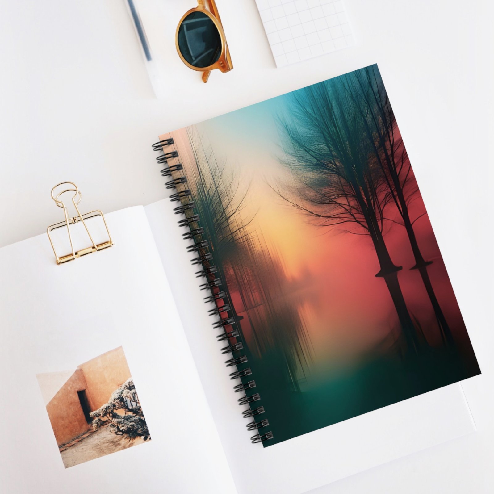 IS_6432 Moody Forest Spiral Notebook - Image 5