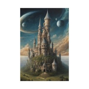 IS_0338 Fantasy Castle Rolled Poster