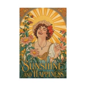 IS_6286 Vintage Sunshine Rolled Posters