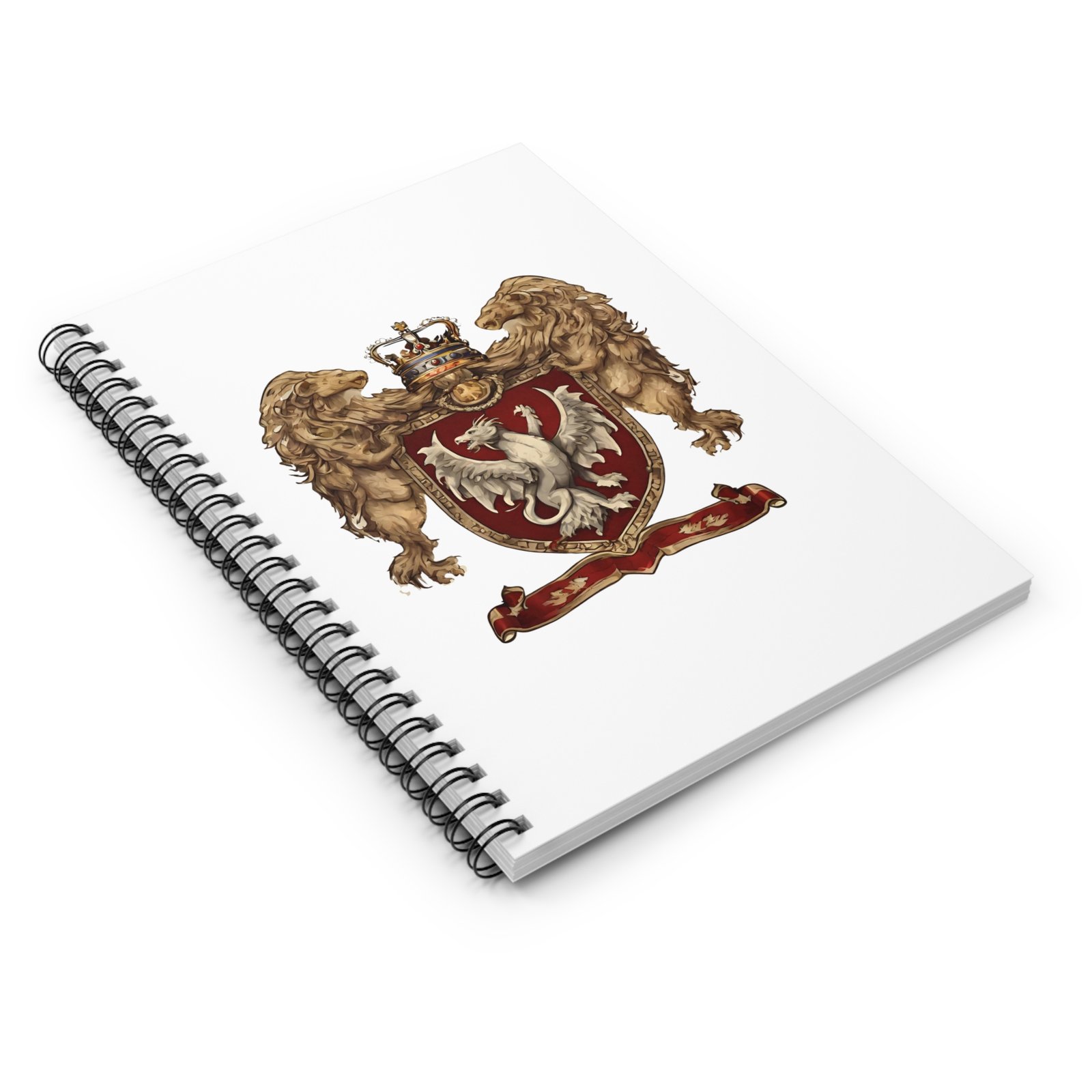 Crest Shield Spiral Notebook - Image 3