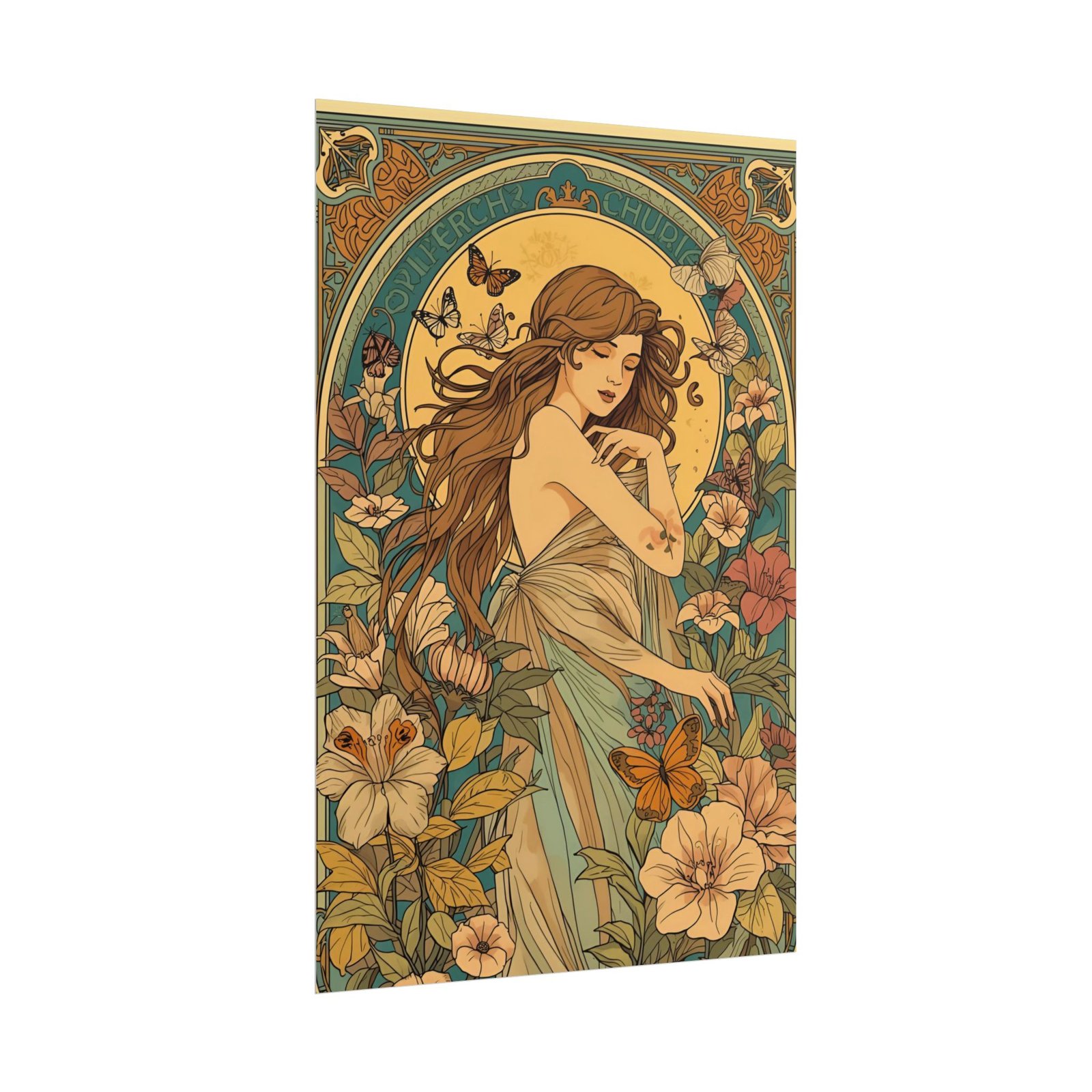 IS_6289 Art Nouveau Rolled Posters - Image 3