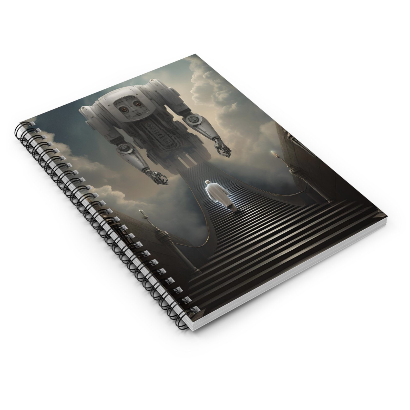 IS_3225 Robot Heaven Spiral Notebook - Image 3