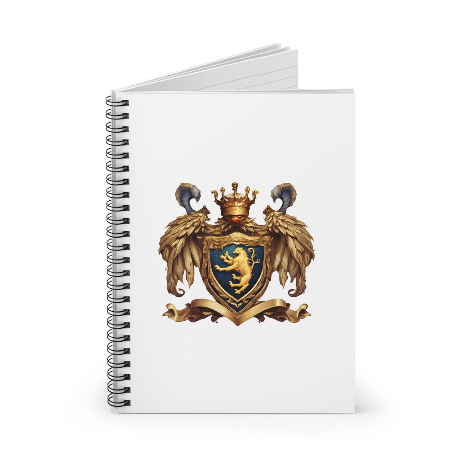 Crest Shield Spiral Notebook - Image 2