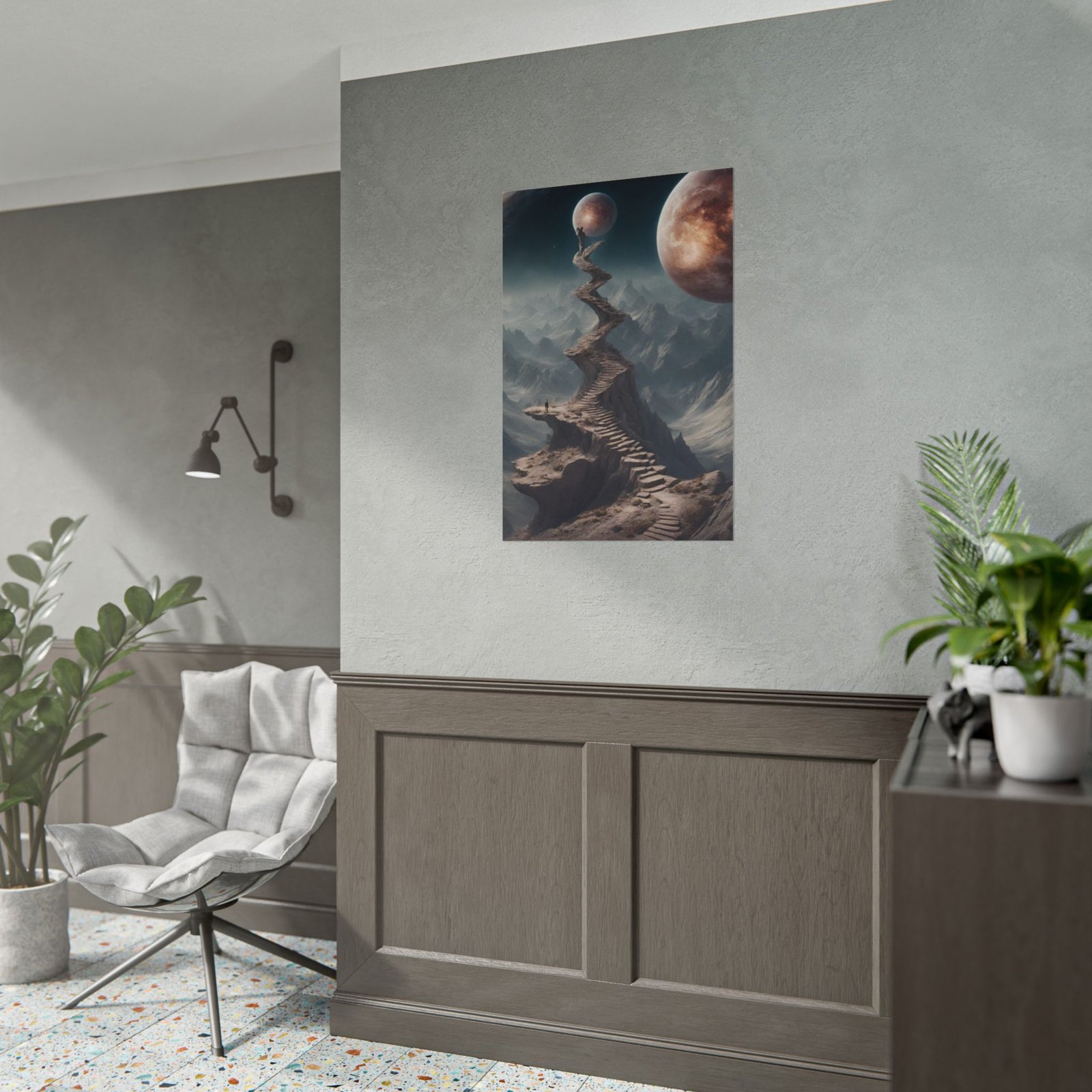Inspirational Cosmic Journey Rolled Poster - Image 5