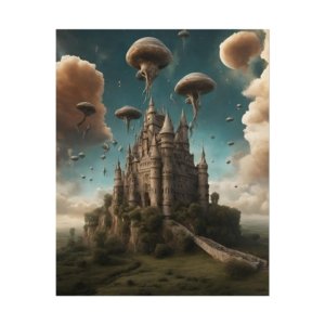 IS_0339 Fantasy Castle Rolled Posters