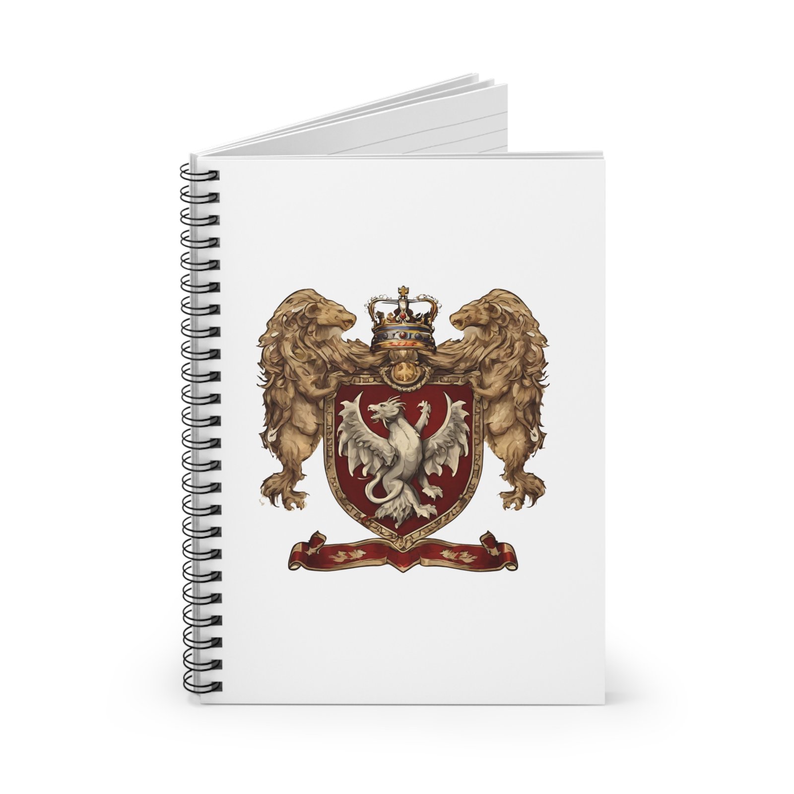 Crest Shield Spiral Notebook - Image 2