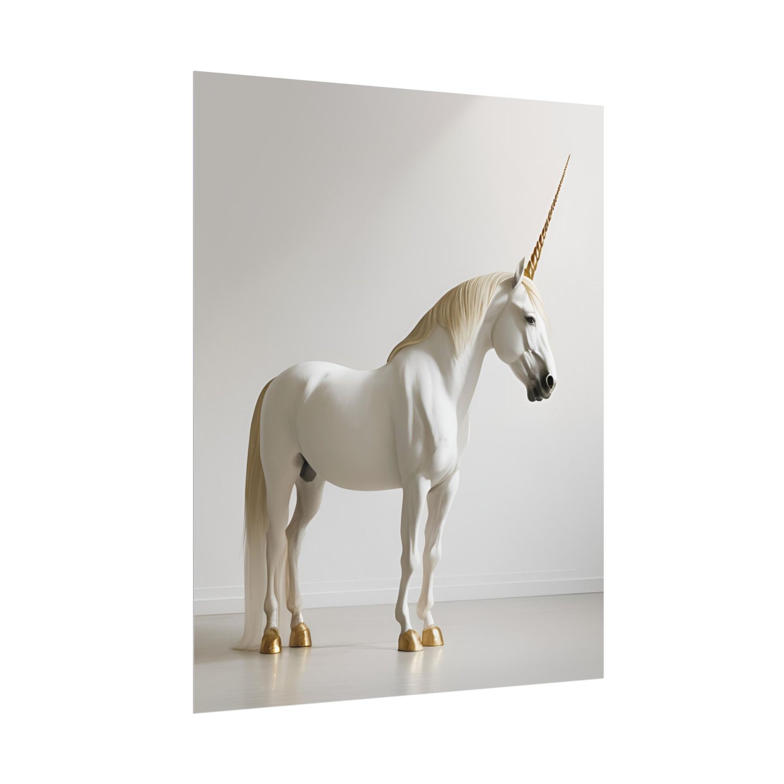 IS_4465 Majestic Unicorn Rolled Poster - Whimsical Home Decor - Image 7