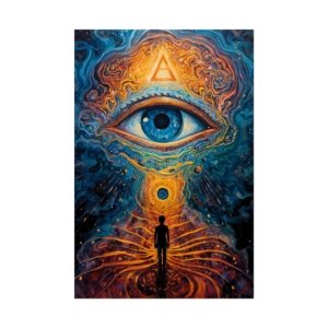 IS_6627 Mystic Third Eye Vision Rolled Poster