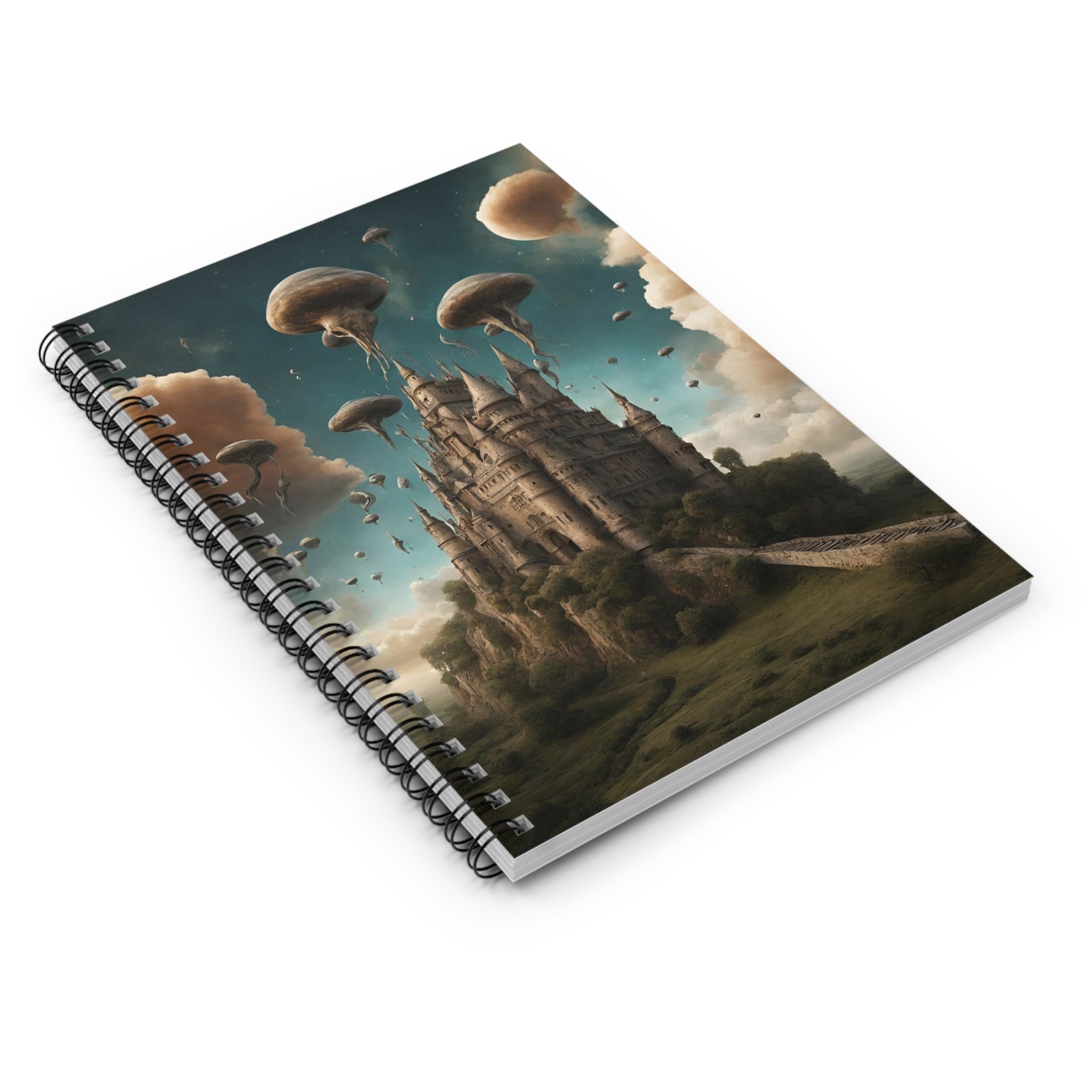 IS_0339 Fantasy Castle Spiral Notebook - Image 3