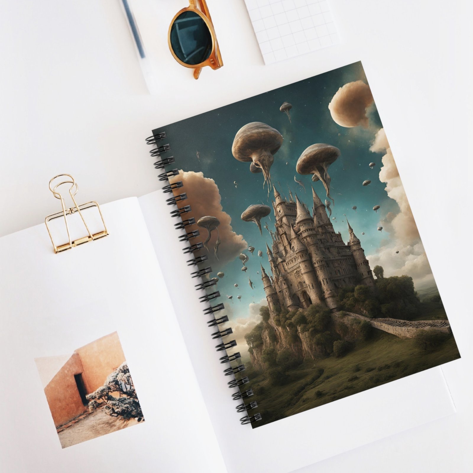 IS_0339 Fantasy Castle Spiral Notebook - Image 5