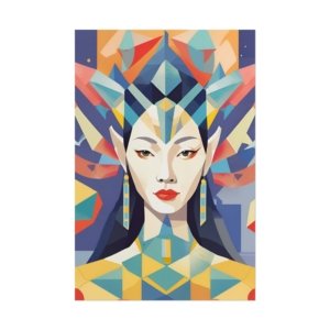 Alien Queen Cubism Rolled Posters IS_3417