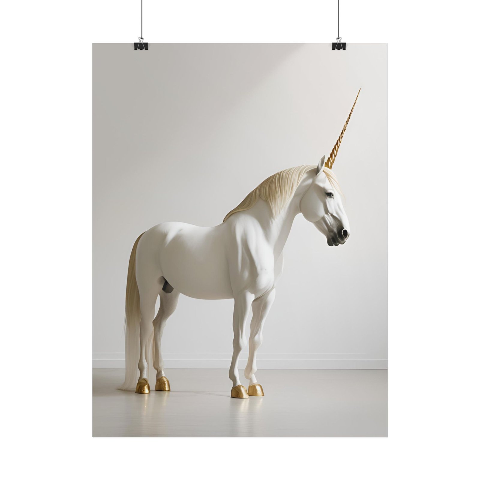 IS_4465 Majestic Unicorn Rolled Poster - Whimsical Home Decor - Image 42
