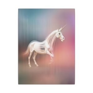 Dreamy Unicorn Matte Canvas 9x12"