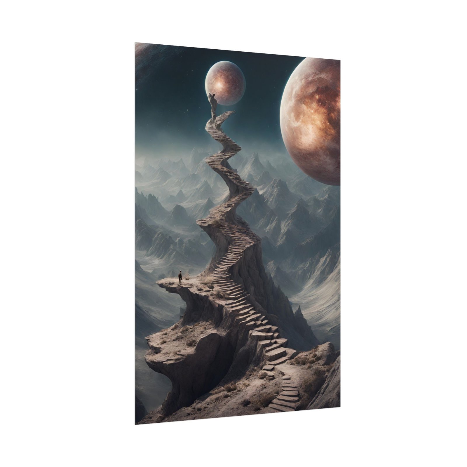 Inspirational Cosmic Journey Rolled Poster - Image 4