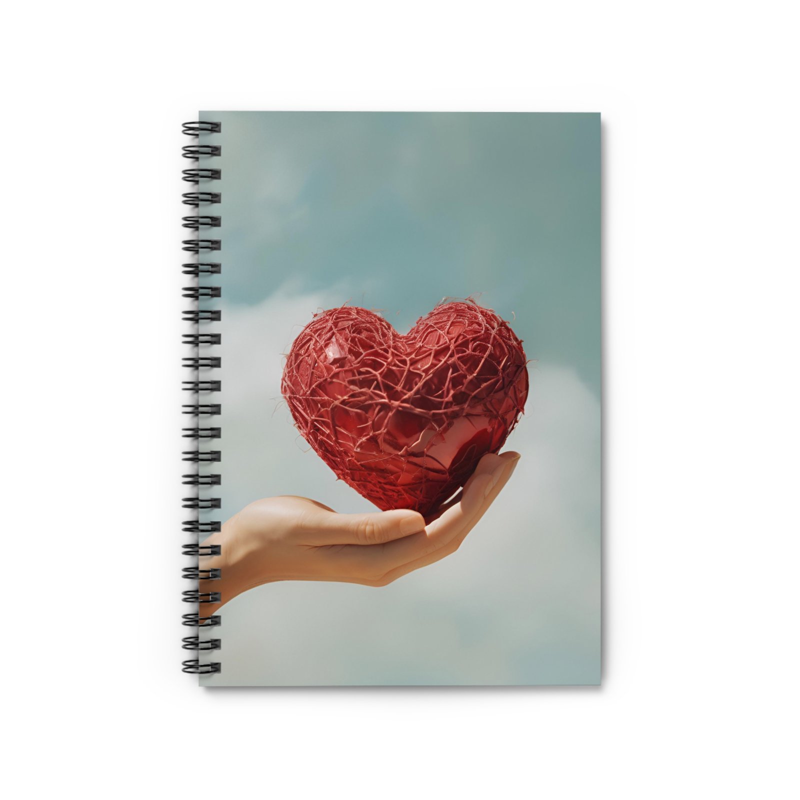 Heart Spiral Notebook - IS_3579 - Image 2