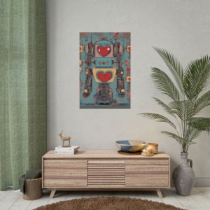 Robot Love Rolled Posters IS_3900