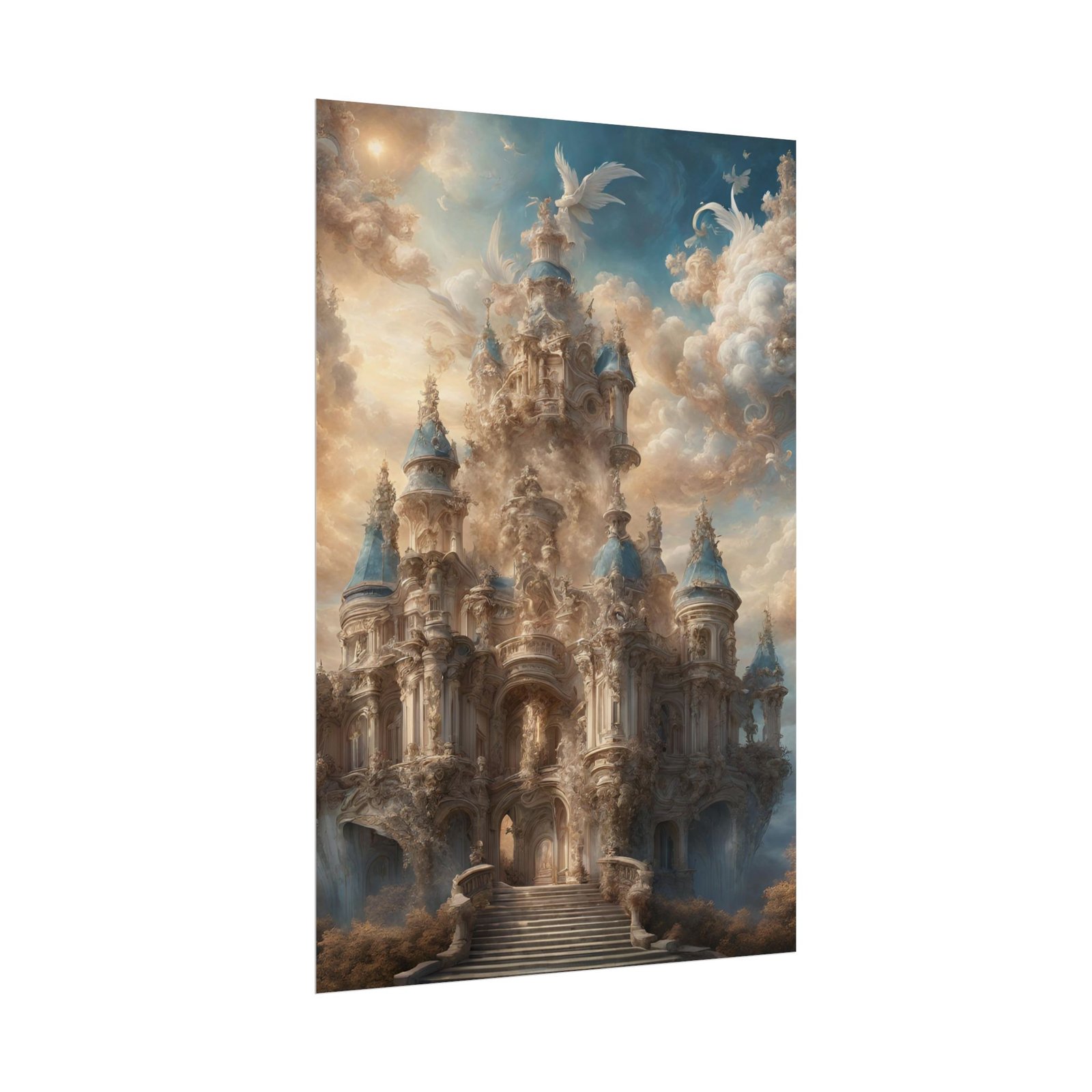 IS_0146 Fantasy Castle Rolled Poster - Image 3