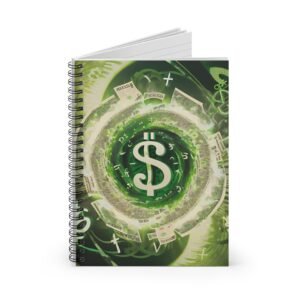 Conceptual Money Spiral Notebook IS_3375