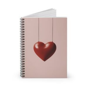 Heart Spiral Notebook - IS_3596
