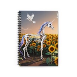 IS_4828 Magical Unicorn Spiral Notebook