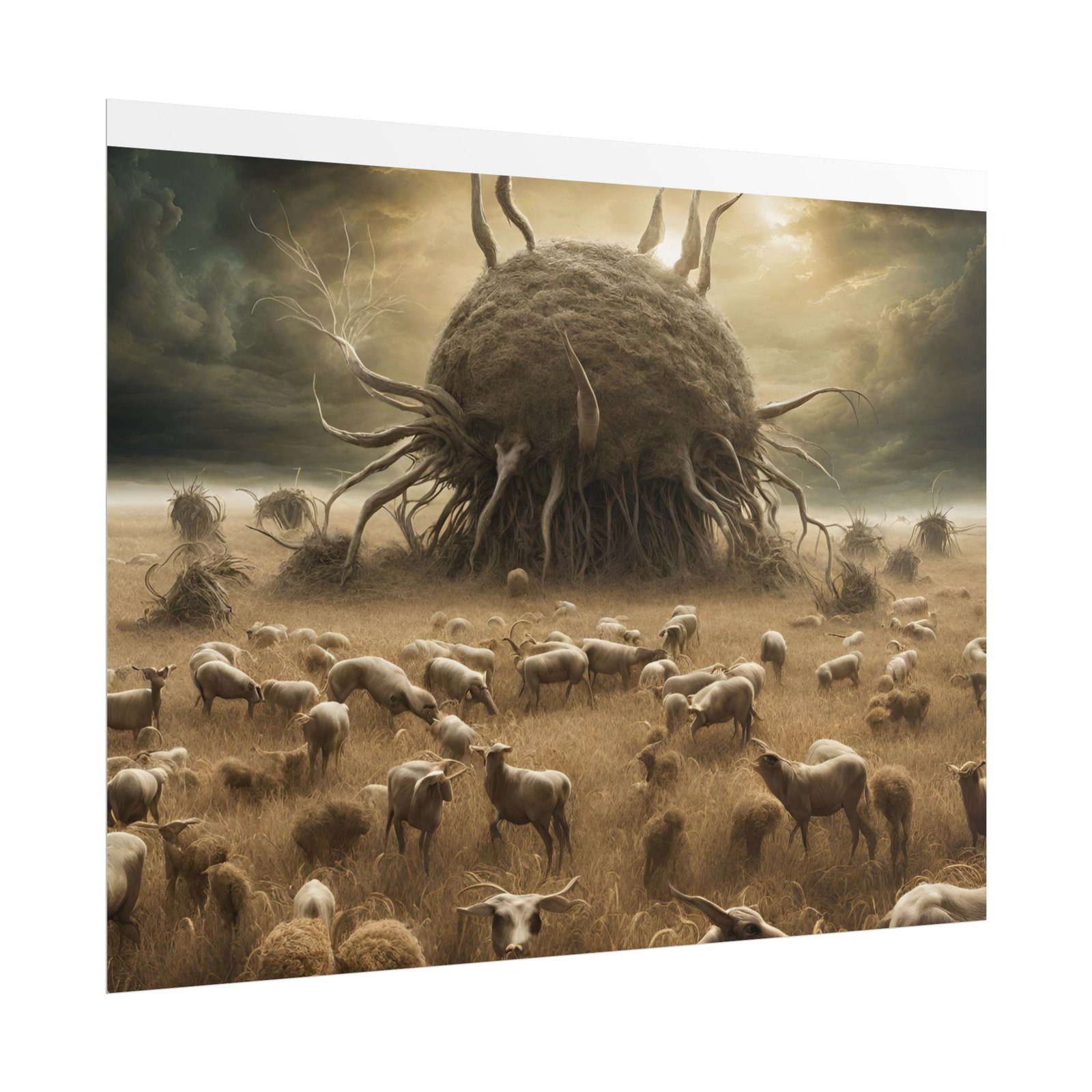 Surreal Mystical Nature Landscape Rolled Poster - Image 15