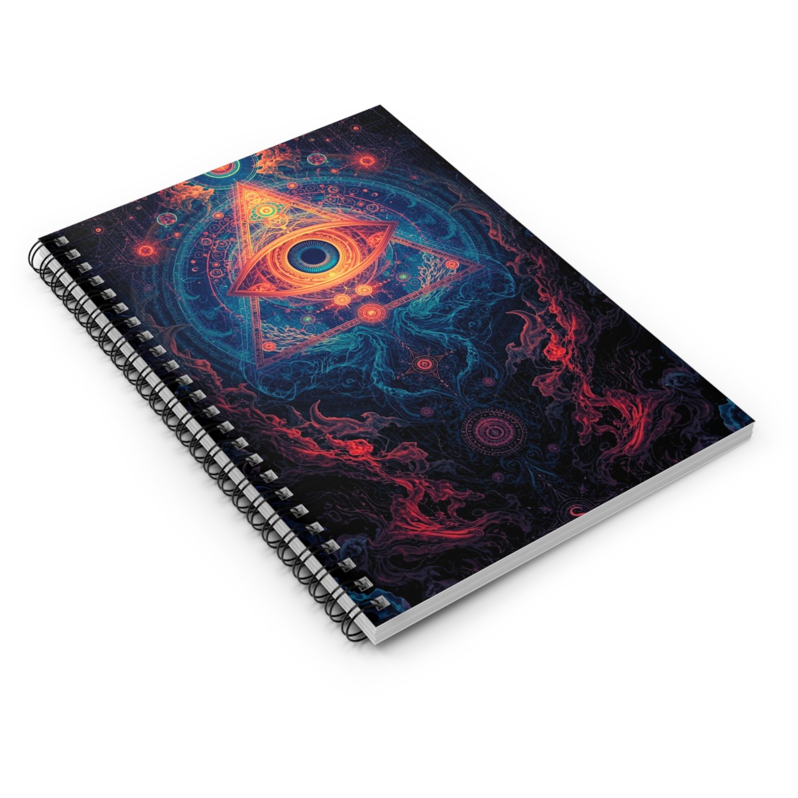 IS_6626 Spiral Notebook — Psychedelic Third Eye Journal (Ruled) - Image 3