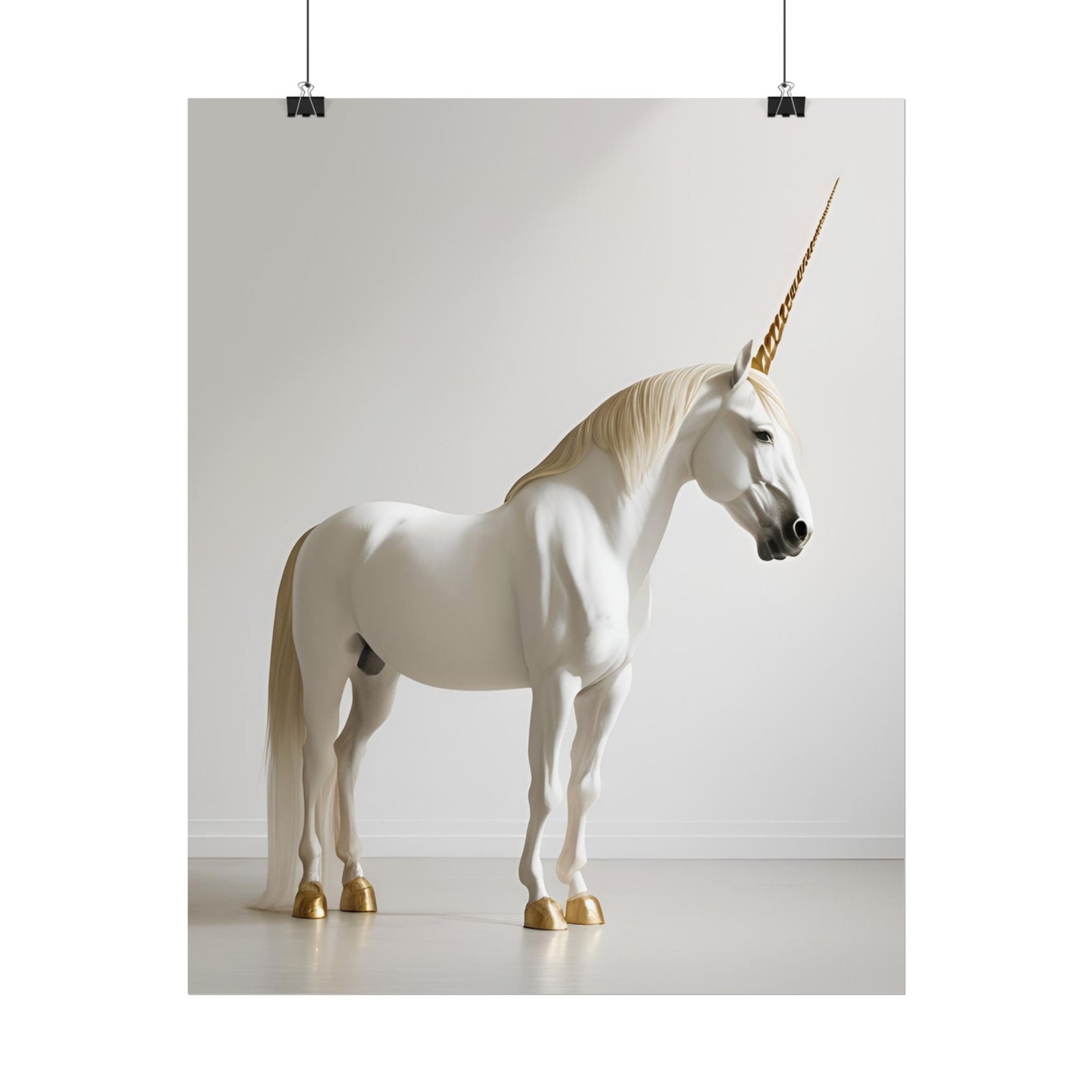 IS_4465 Majestic Unicorn Rolled Poster - Whimsical Home Decor - Image 14