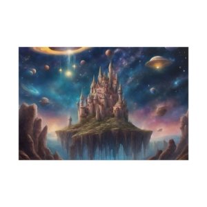 IS_0848 Fantasy Castle Rolled Poster