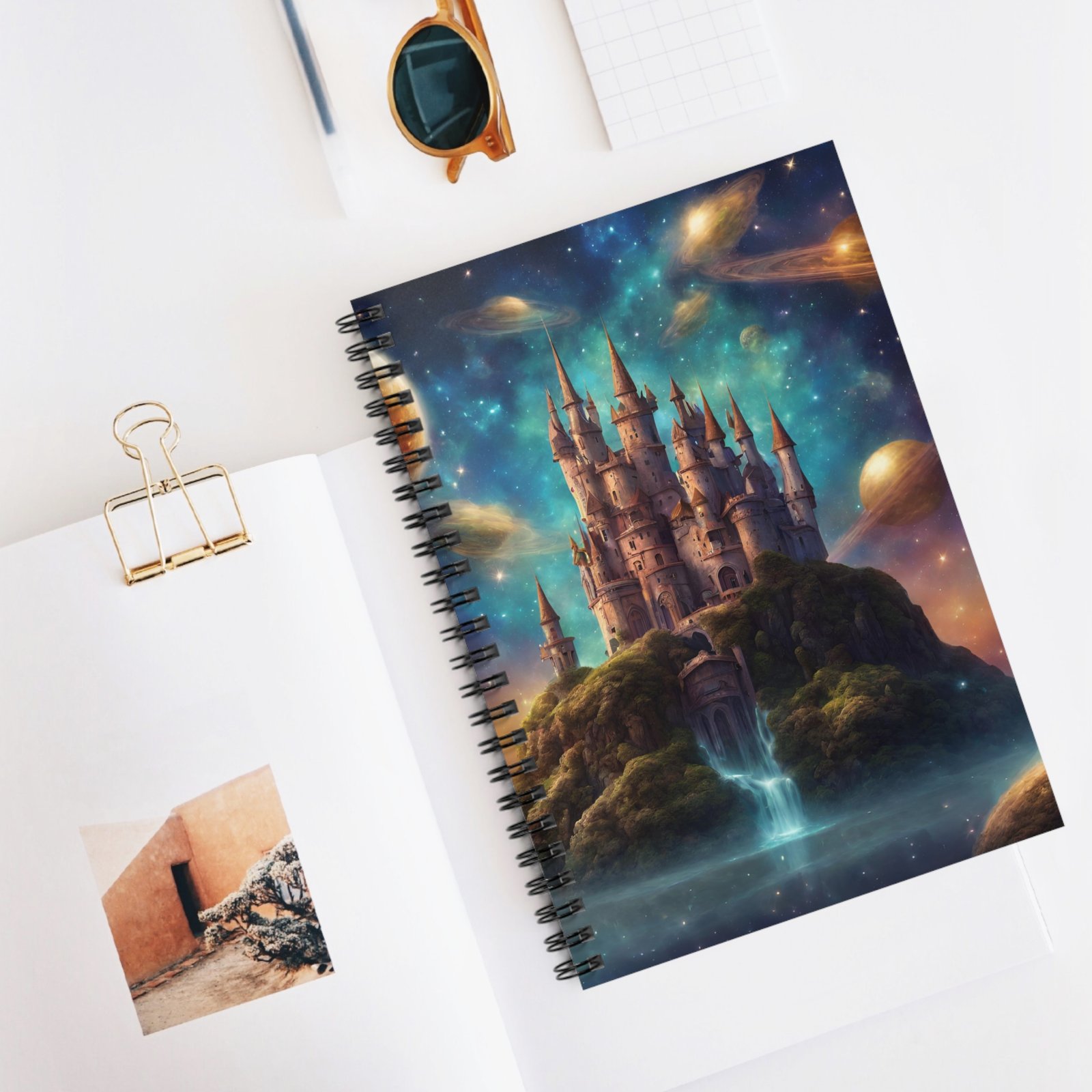 IS_0301 Fantasy Castle Spiral Notebook - Image 5