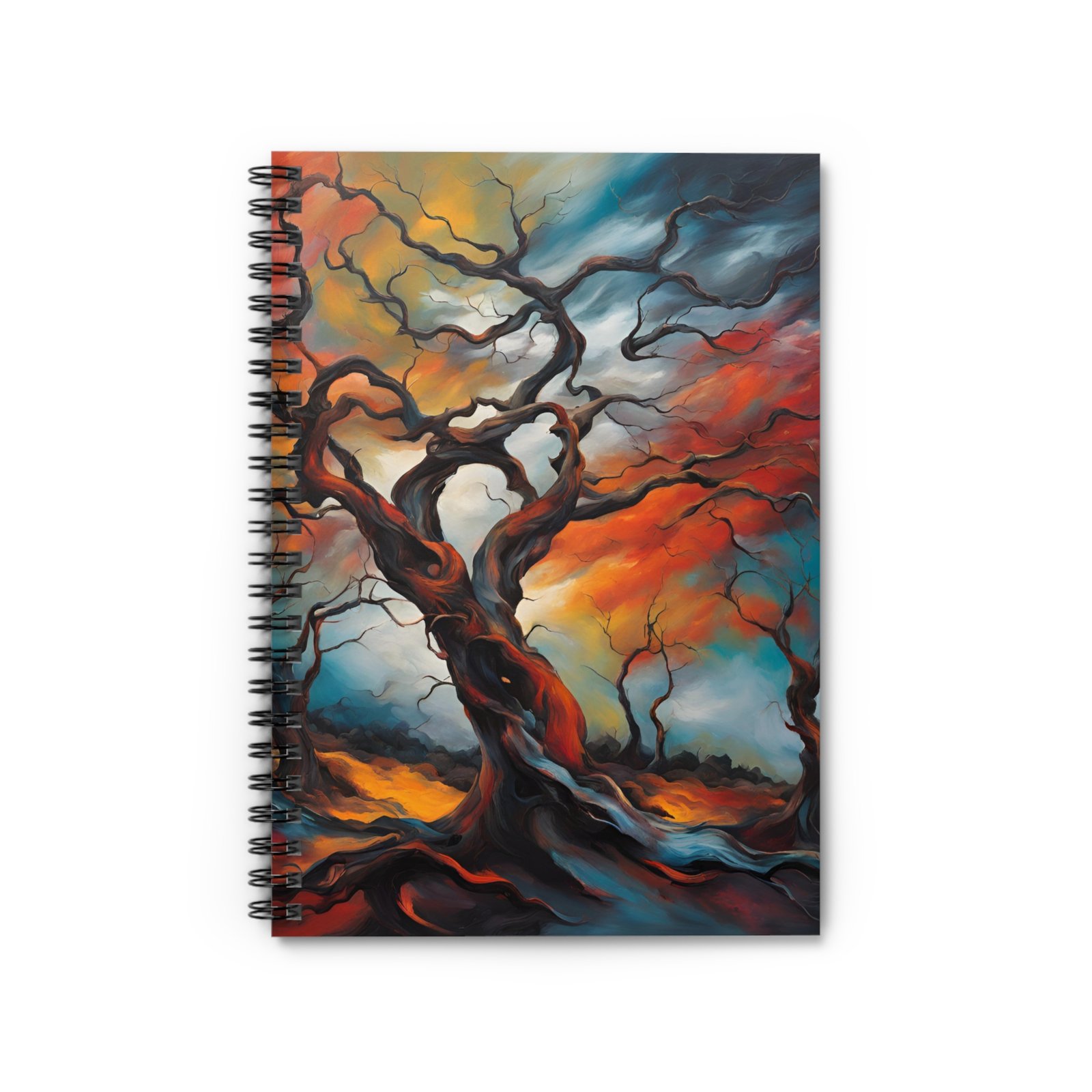 Expressionist Tree Spiral Notebook - Image 2