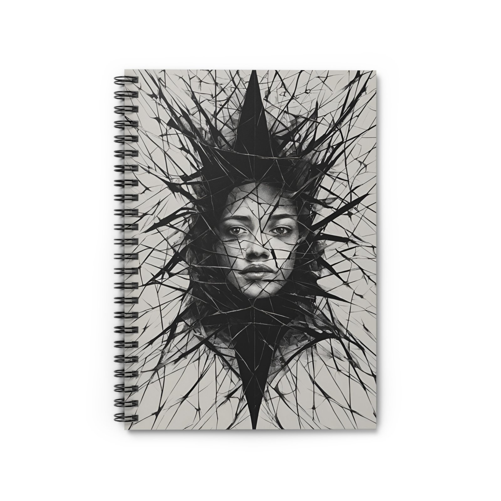 Edgy Artistic Spiral Notebook - Image 2