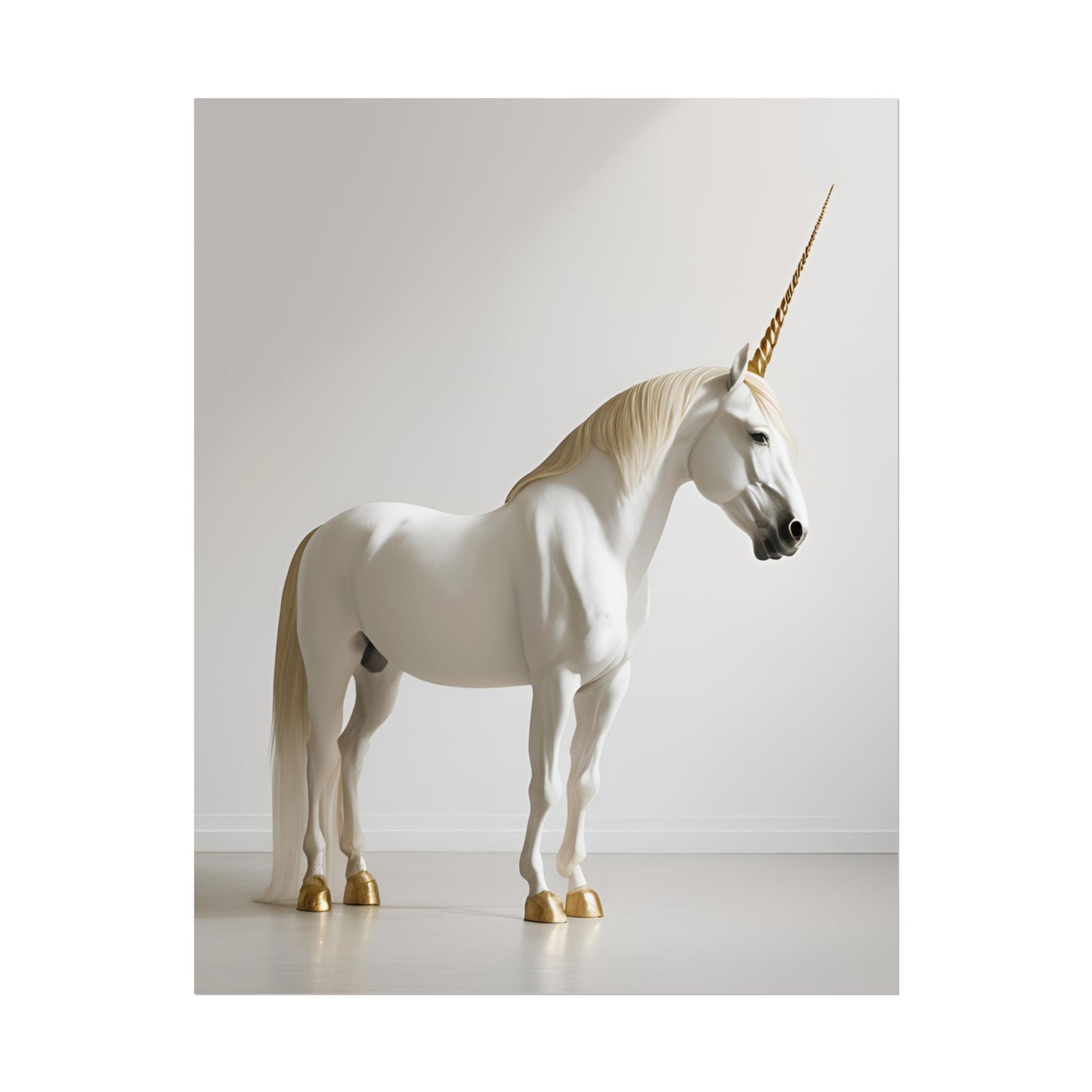 IS_4465 Majestic Unicorn Rolled Poster - Whimsical Home Decor - Image 9