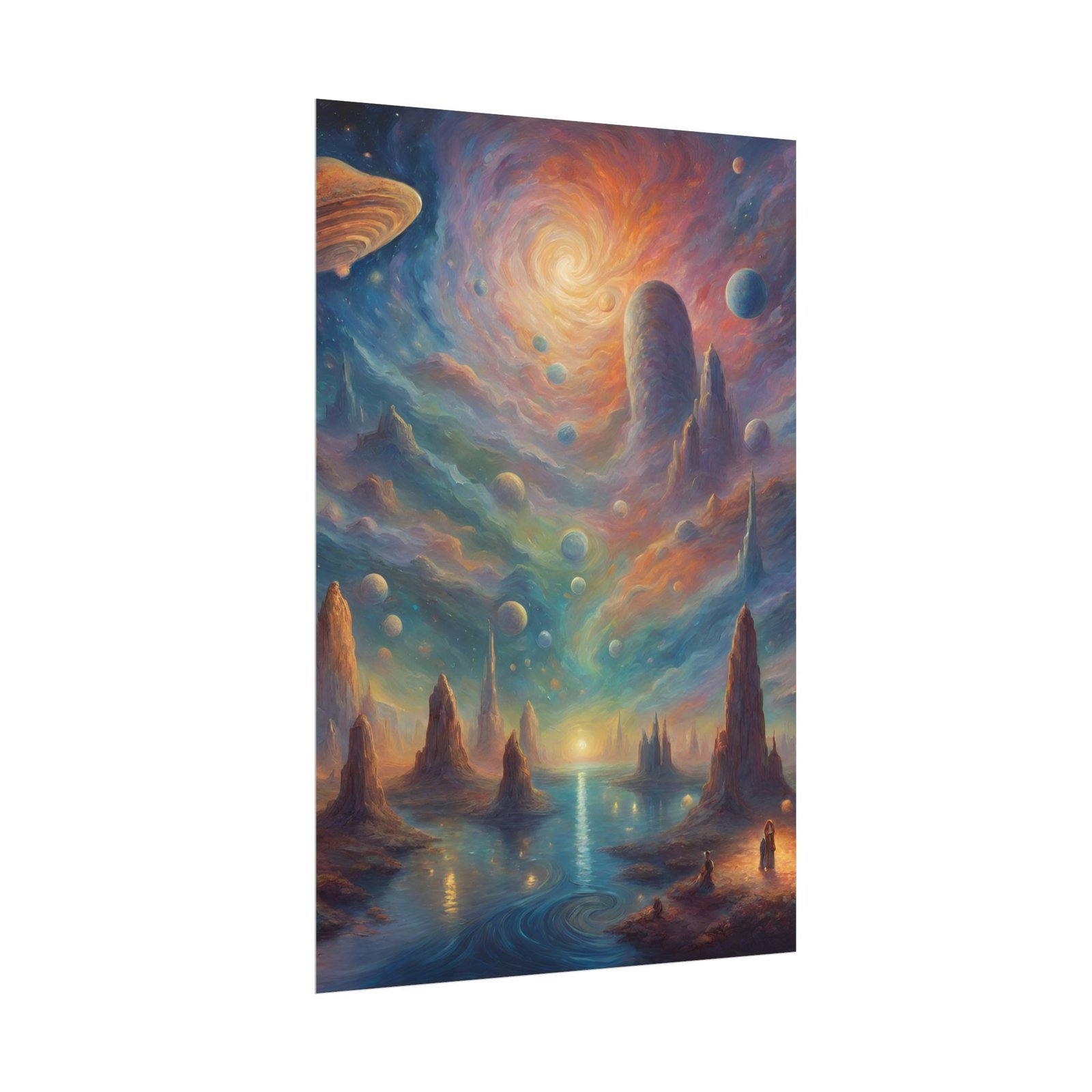 IS_0095 Cosmic Dreamscape Rolled Poster - Image 7