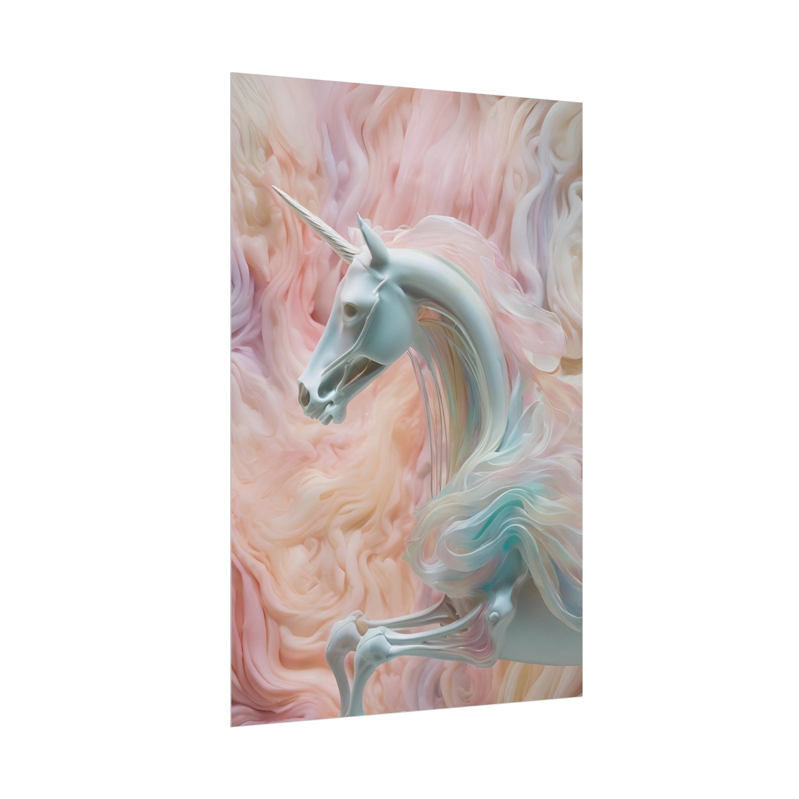 IS_4833 Whimsical Unicorn Rolled Poster - Image 3