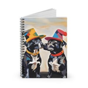Portrait Dogs Spiral Notebook IS_628