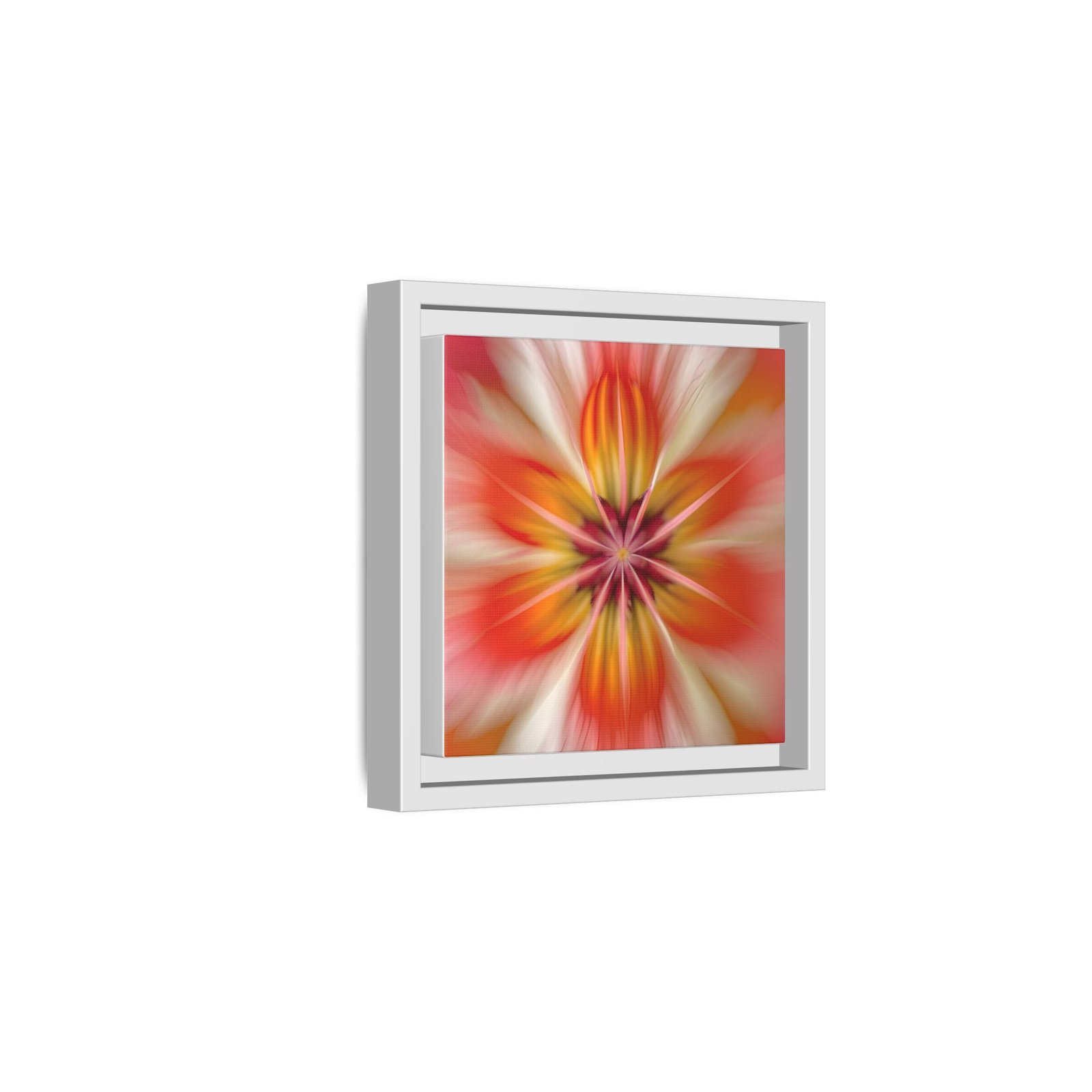 IS_4874 Framed Floral Burst Matte Canvas Art - Image 8