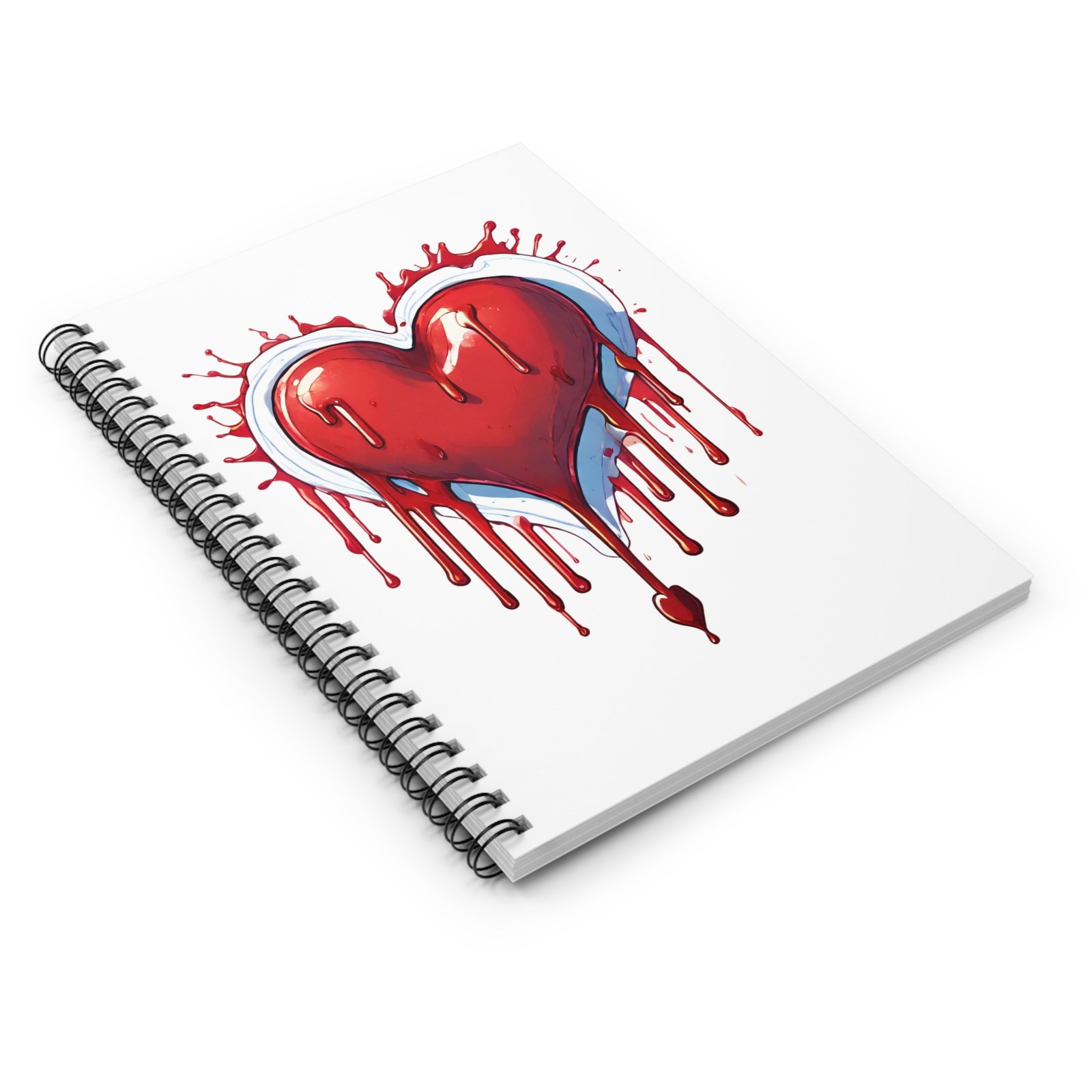 Dripping Heart Spiral Notebook - Image 3