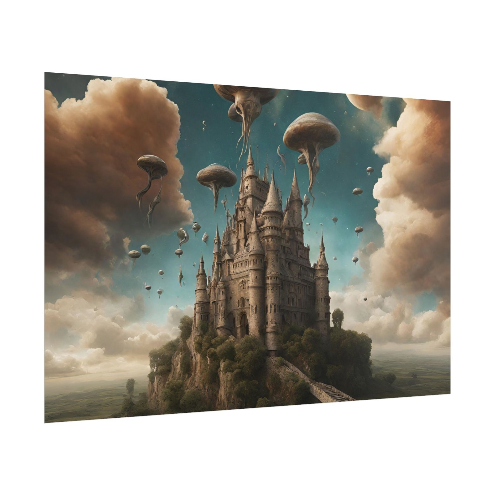 IS_0843 Fantasy Castle Rolled Poster - Image 7