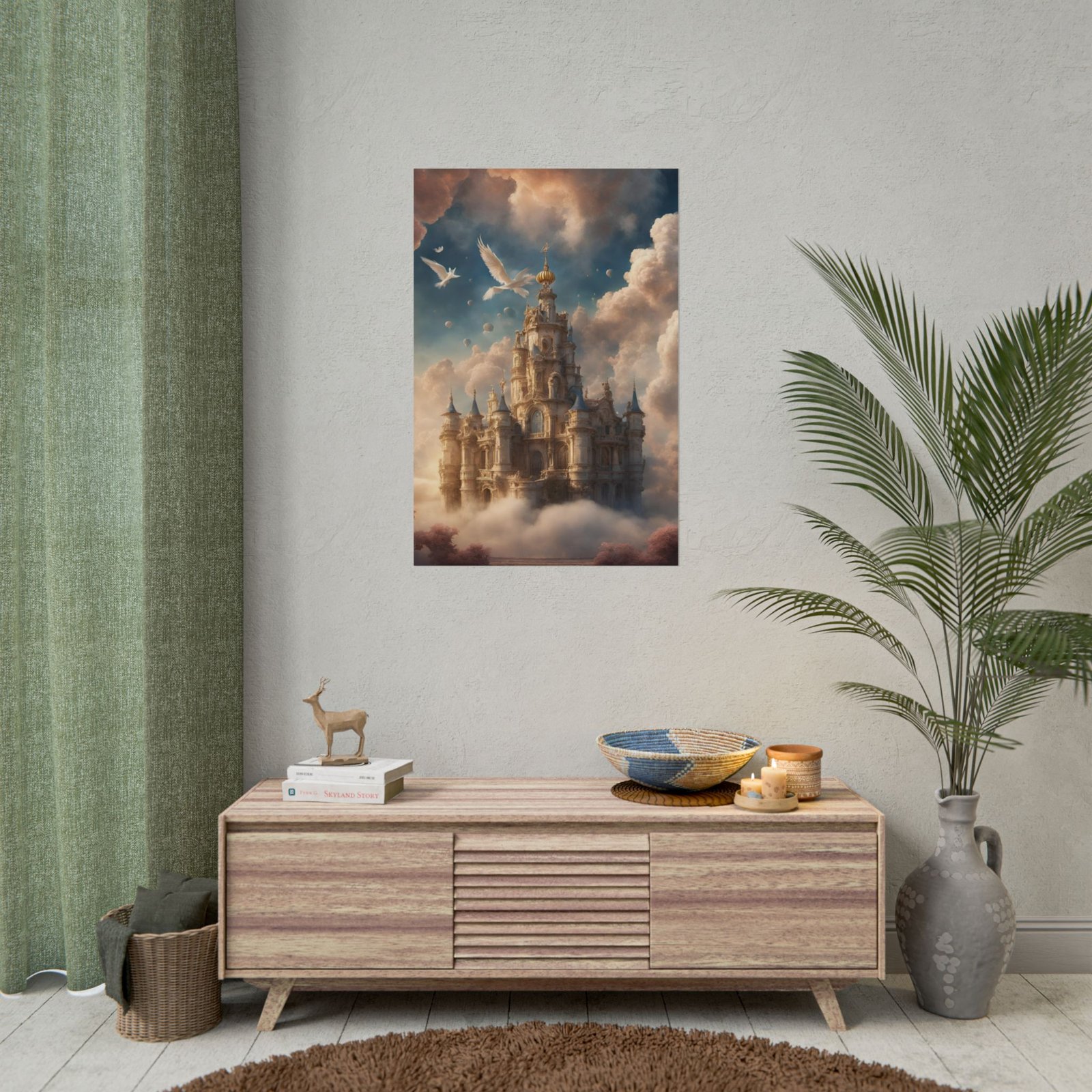 IS_0157 Fantasy Castle Rolled Poster - Image 4