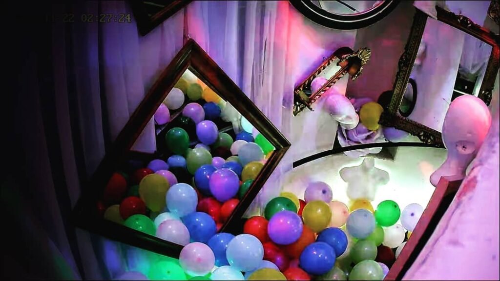 Balloon Filled Stairwell