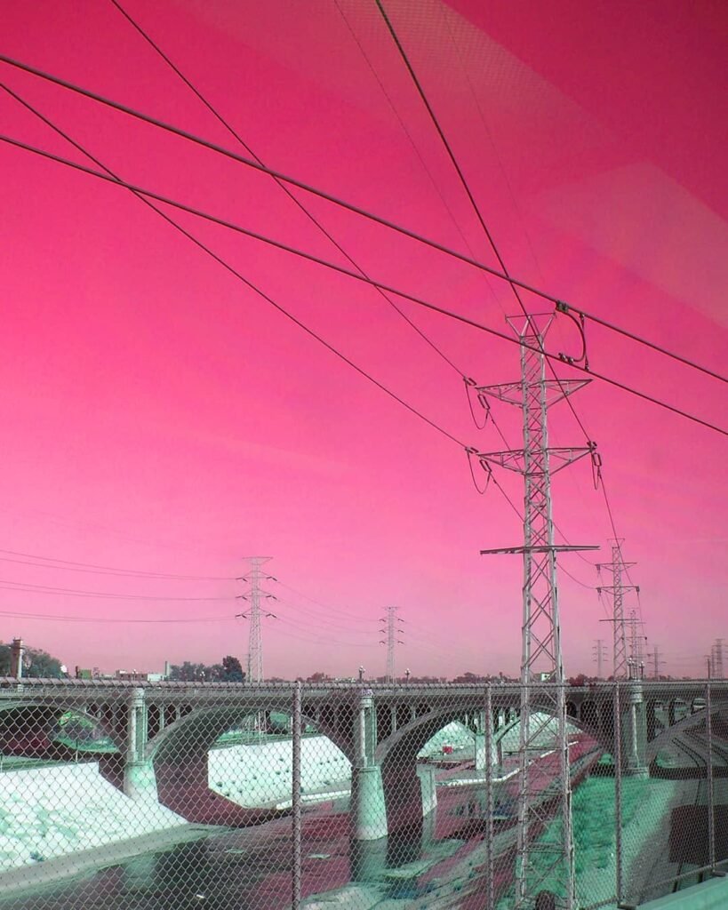 Saturated Six Street Bridge