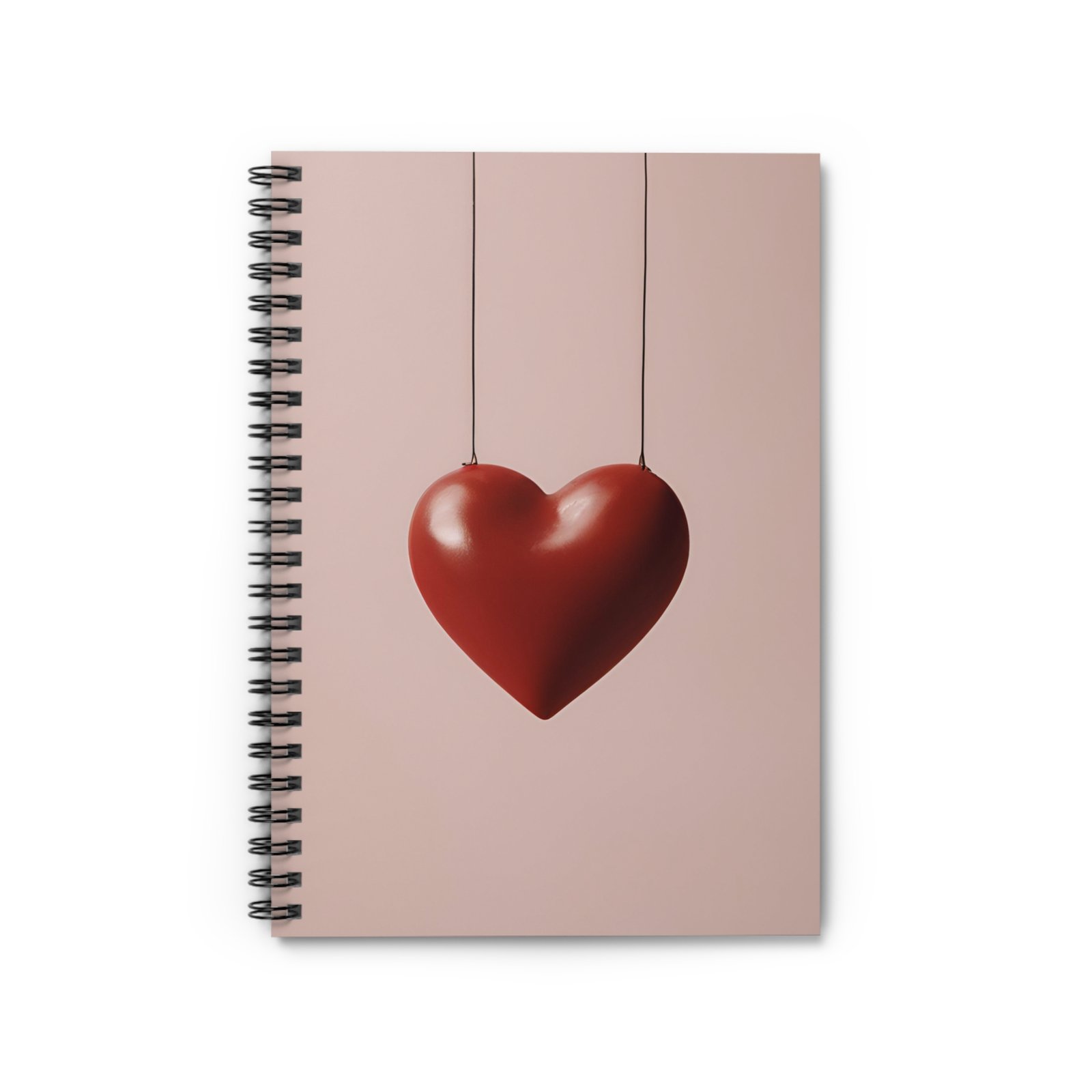Heart Spiral Notebook - IS_3596 - Image 2