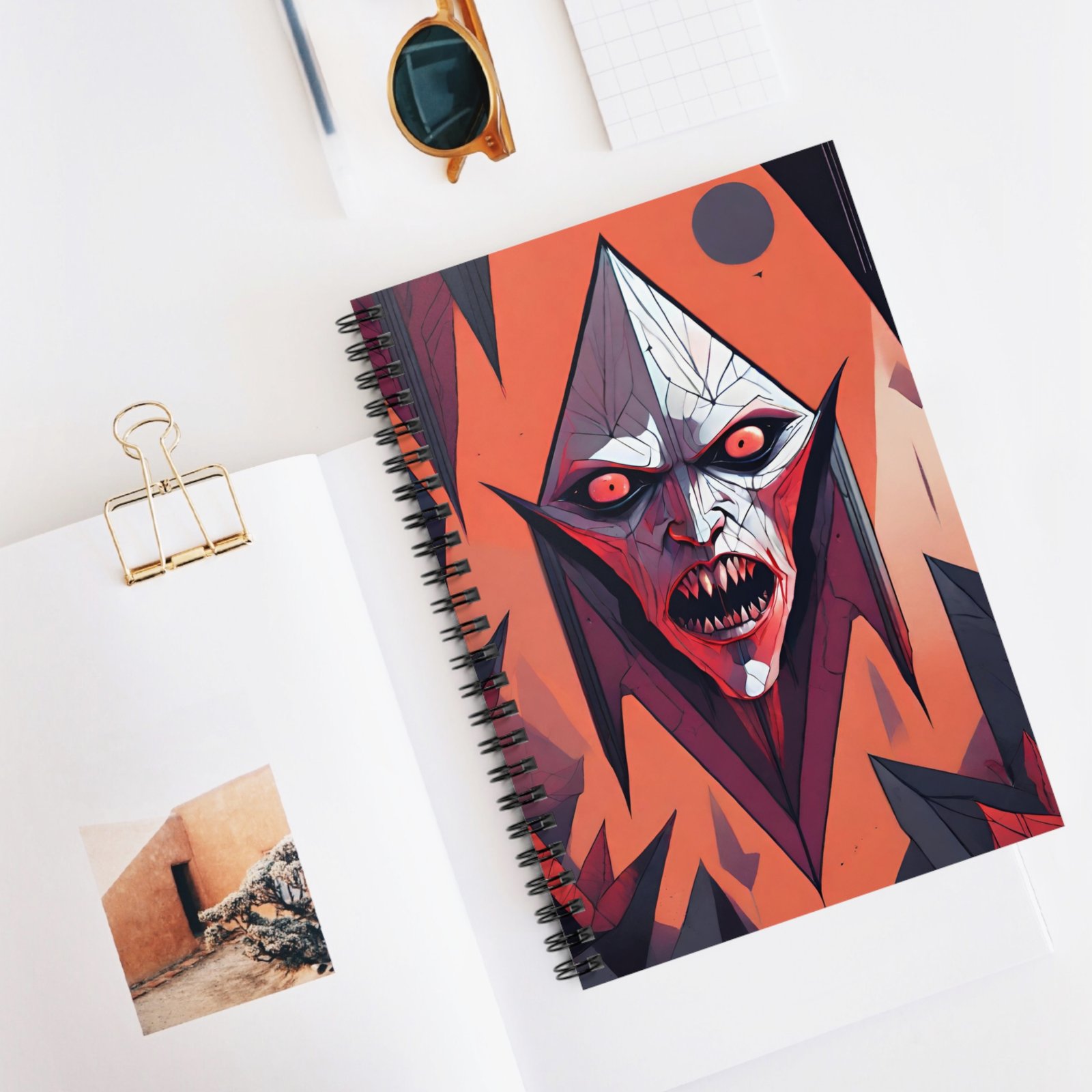 IS_3015 Gothic Spiral Notebook - Image 5