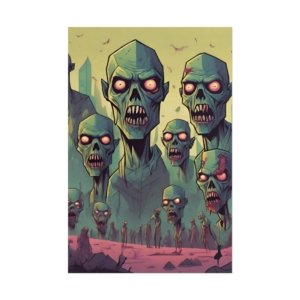 IS_3028 Zombie Rolled Posters