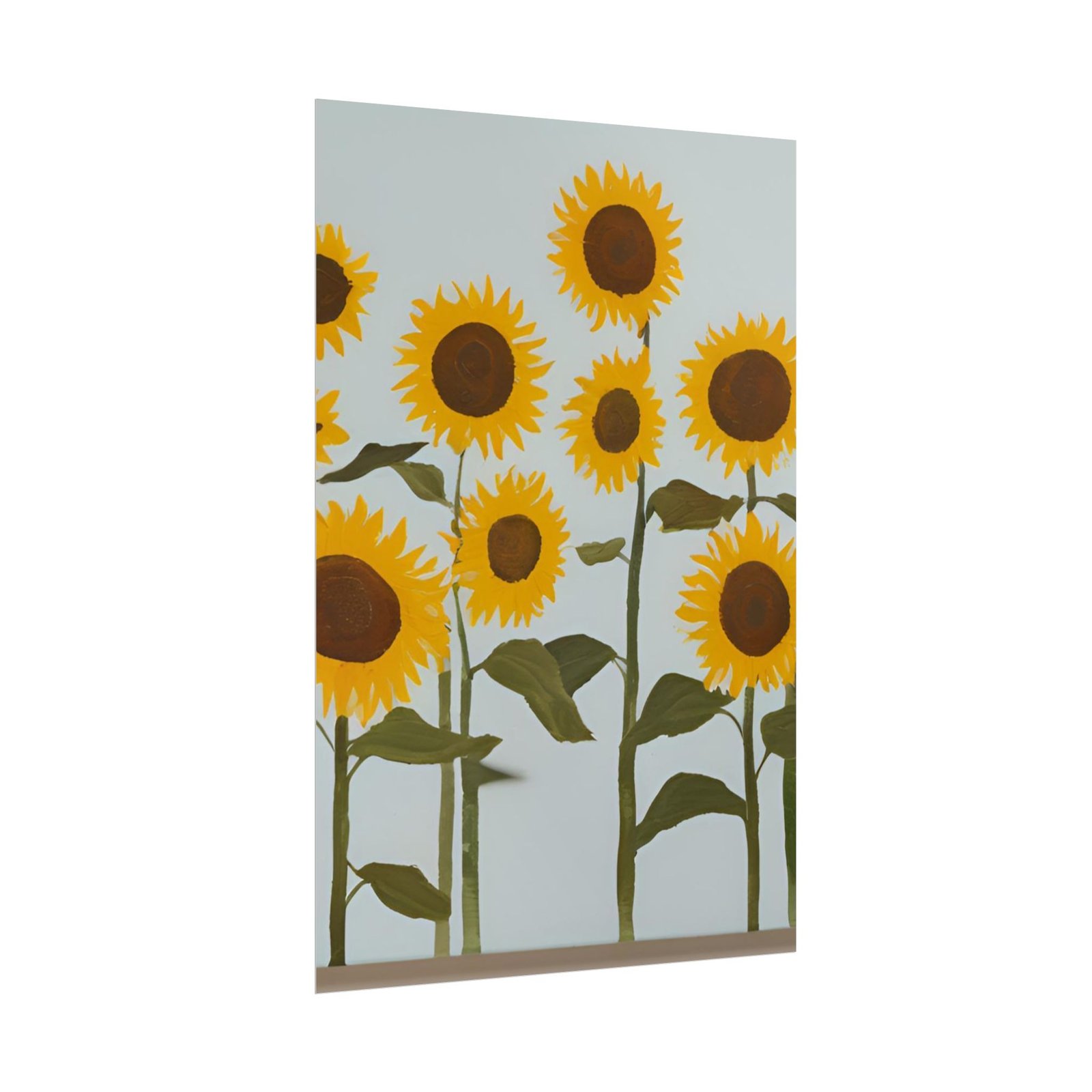 IS_4201 Sunflower Art Roll Poster - Image 3