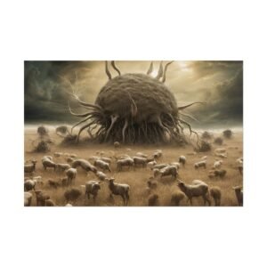 Surreal Mystical Nature Landscape Rolled Poster