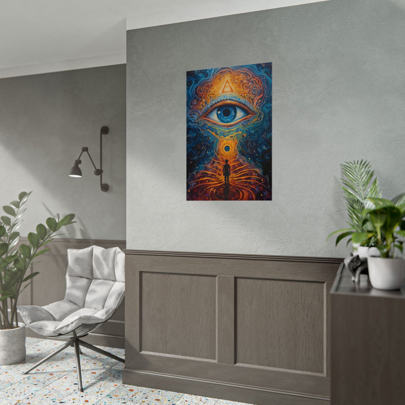 IS_6627 Mystic Third Eye Vision Rolled Poster - Image 5