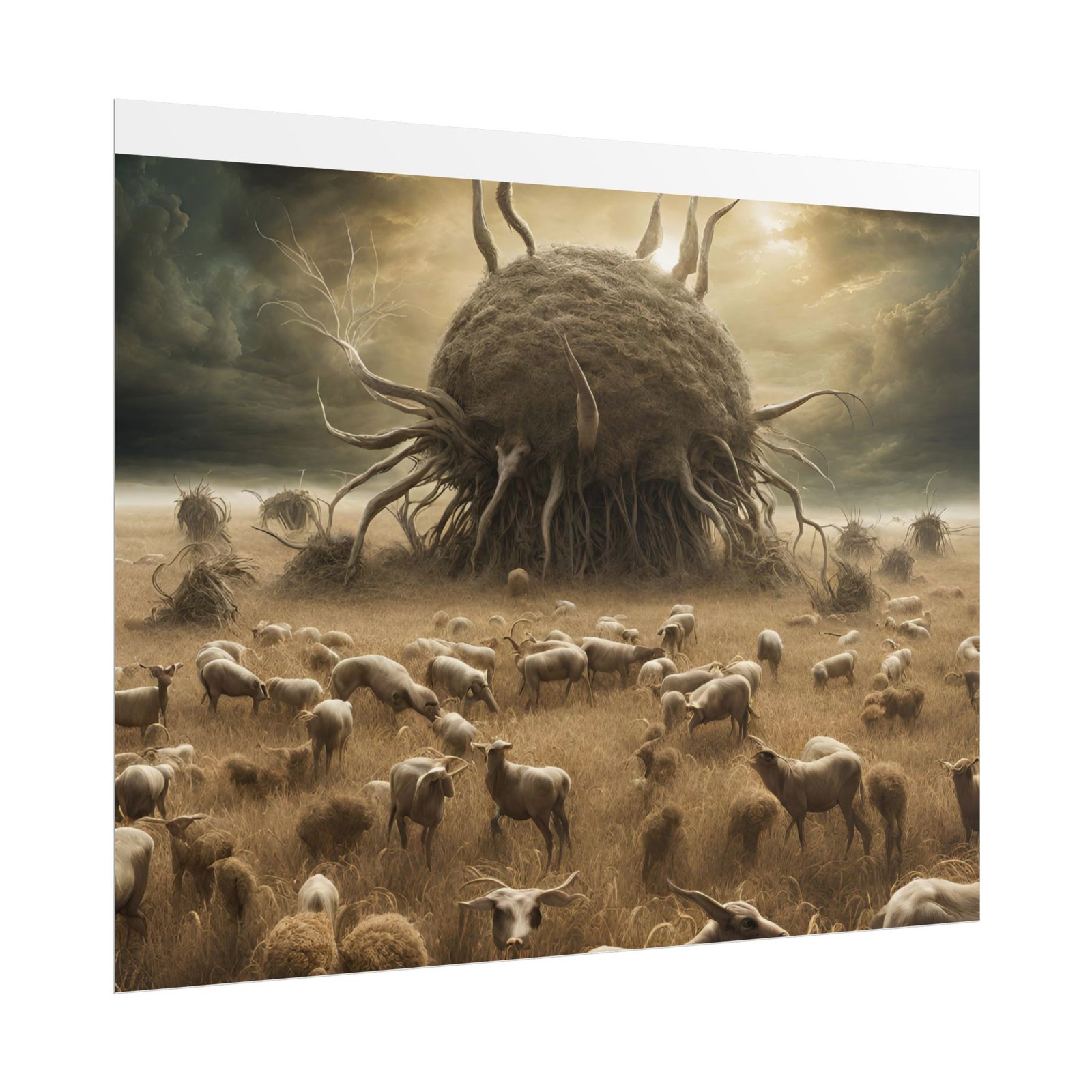 Surreal Mystical Nature Landscape Rolled Poster - Image 19